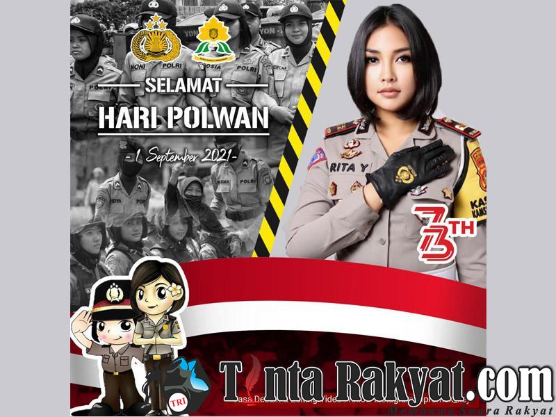 Twibbon Hari Polwan 2021. Foto: Iptu Rita Yuliana